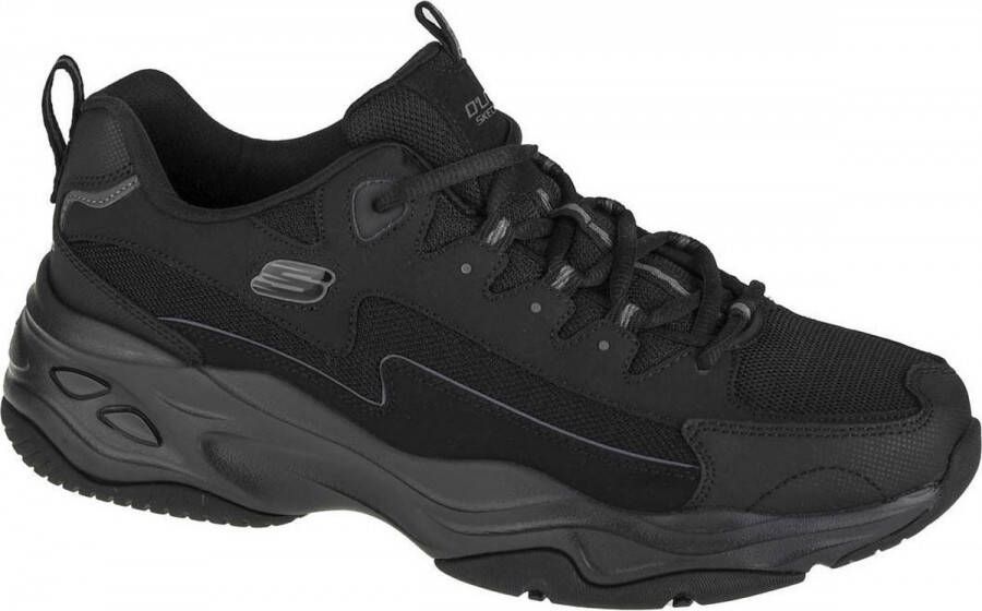 Skechers D'Lites 4.0 237225-BBK Mannen Zwart sneakers EU