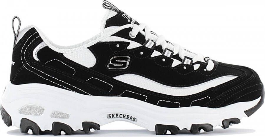 Skechers Sneakers D´Lites Biggest Fan in trendy chunky-style vrijetijdsschoen halfschoen veterschoen