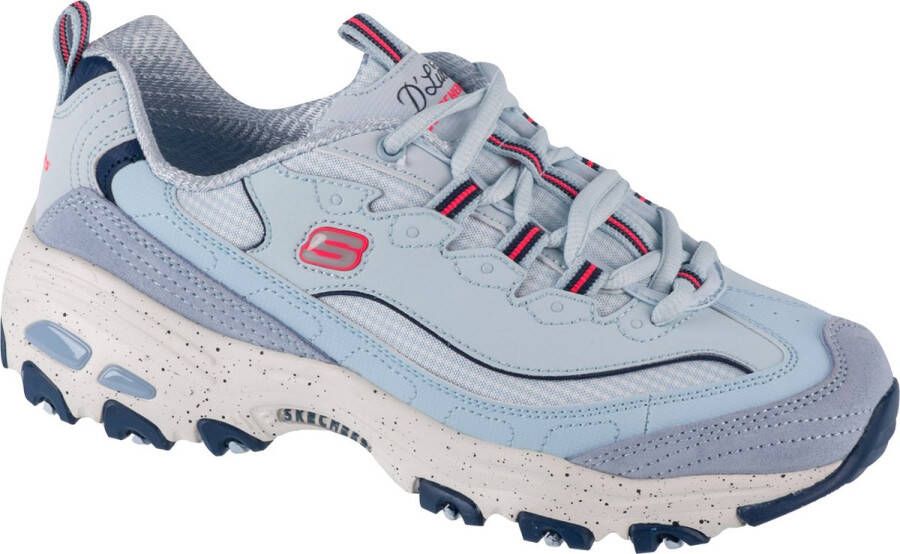 Skechers Sneakers D'LITES-BOLD VIEWS met air-cooled memory foam vrijetijdsschoen halfschoen veterschoen