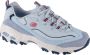 Skechers Sneakers D'LITES-BOLD VIEWS met air-cooled memory foam vrijetijdsschoen halfschoen veterschoen - Thumbnail 1