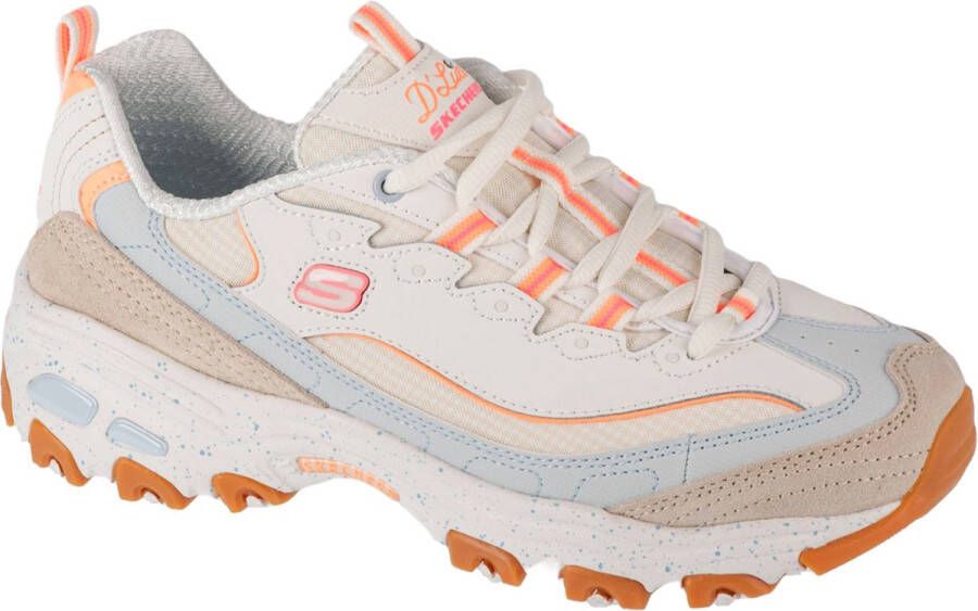 Skechers Sneakers D'LITES-BOLD VIEWS met air-cooled memory foam vrijetijdsschoen halfschoen veterschoen