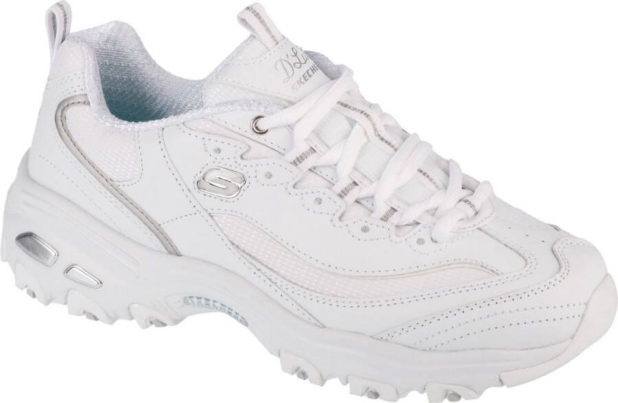 Skechers D'Lites Endless Dream 13151-WSL Vrouwen Wit Sneakers Sportschoenen