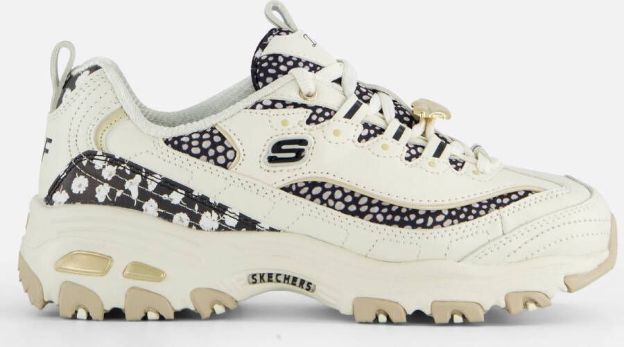 Skechers D'Lites Floral Breeze Sneakers beige Dames