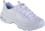 Skechers D'Lites-Fresh Start 11931-WNVR Vrouwen Wit Sneakers - Thumbnail 2