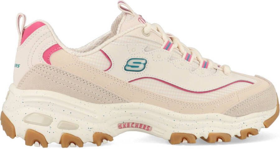 Skechers Sneakers D'LITES-BOLD VIEWS met air-cooled memory foam vrijetijdsschoen halfschoen veterschoen