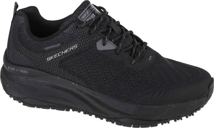 Skechers D'Lux Trail 237336-BBK Mannen Zwart Sneakers