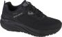 Skechers D'Lux Trail 237336-BBK Mannen Zwart Sneakers - Thumbnail 1