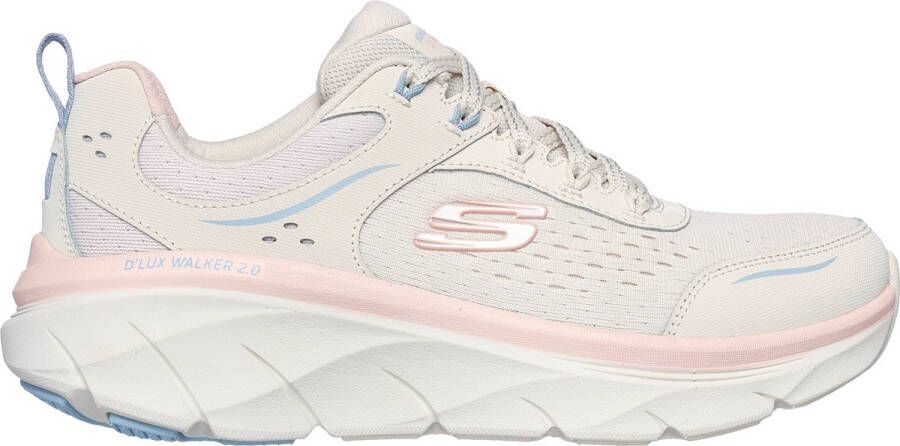 Skechers D'Lux Walker 2.0-Daisy Doll Dames Sneakers Zand Multicolour