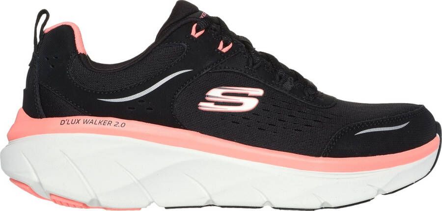 Skechers D'Lux Walker 2.0-Daisy Doll Dames Sneakers Zwart