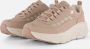 Skechers D'Lux Walker 2.0-Golden Step Dames Sneakers Taupe Goud - Thumbnail 1