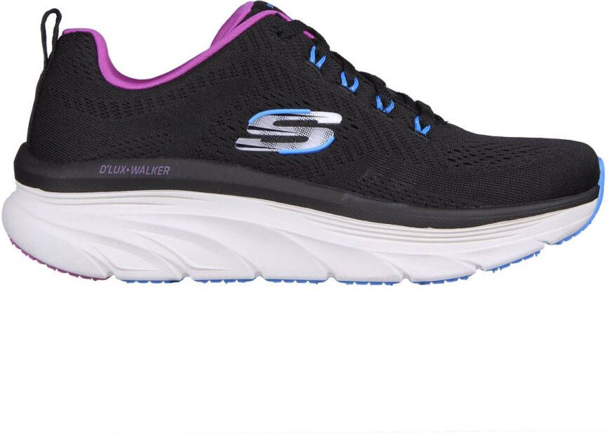 Skechers D'LUX WALKER-FRESH FINESSE Zwart Paars