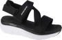 Skechers D'Lux Walker Kind Mind 119302-BKW Vrouwen Zwart Sandalen - Thumbnail 1