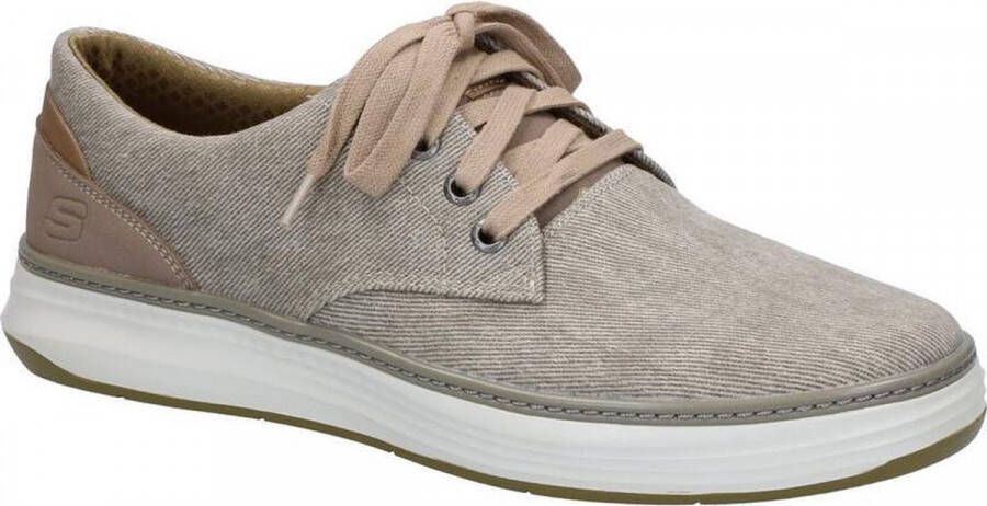 Skechers Donkergrijze Lage Sneakers Moreno Heren