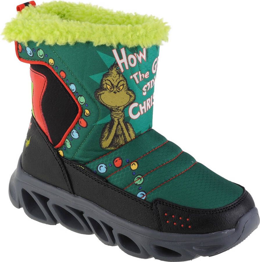 Skechers Dr. Seuss Hypno-Flash 3.0 Too Late To Be Good 406015L-GRMT voor een jongen Groen Laarzen Sportschoenen Sneeuw laarzen