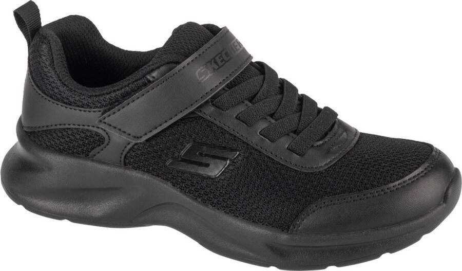 Skechers Dynamati L-BBK voor een jongen Zwart Sneakers Sportschoenen