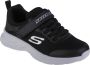 Skechers Dynamati L-BLK voor een jongen Zwart Sneakers Sportschoenen - Thumbnail 1