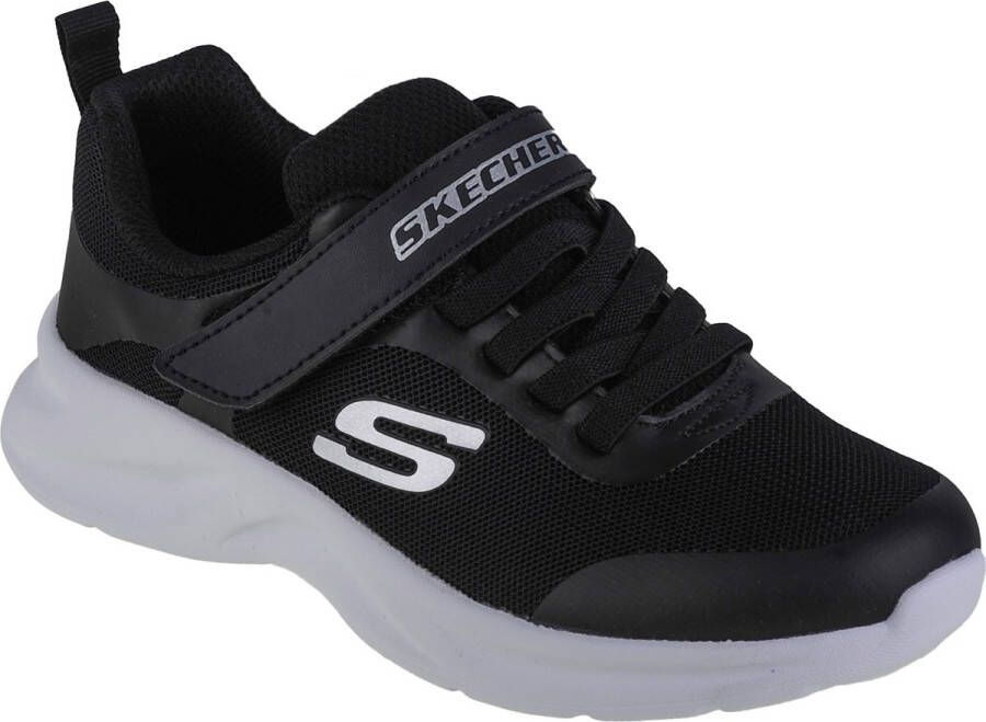 Skechers Dynamati L-BLK voor een jongen Zwart Sneakers Sportschoenen