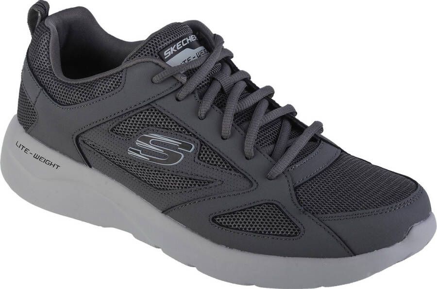 Skechers Dynamight 2.0 Fallford 58363-CCBK Mannen Grijs Sneakers