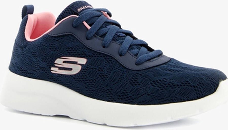 Skechers Dynamight 2.0 Homespun dames sneakers Blauw Maat Extra comfort Memory Foam40