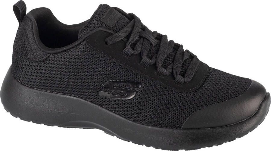 Skechers Dynamight Turbo Dash 97771L-BBK voor een jongen Zwart Sneakers Sportschoenen