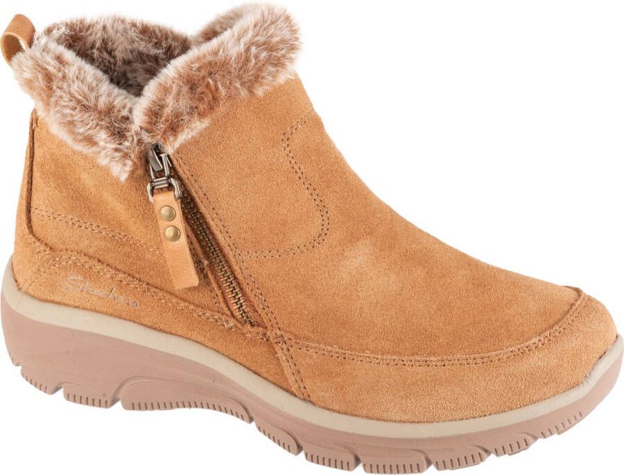 Skechers Easy Going Cool Zip! 167862-TAN Vrouwen Beige Laarzen Sneeuw laarzen