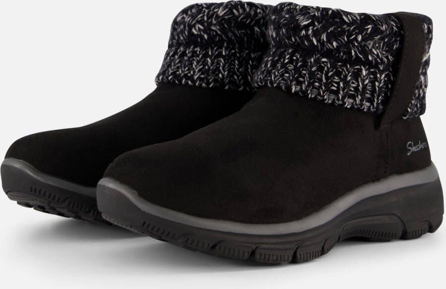 Skechers Easy Going Cozy Weather Dames Laarzen Zwart