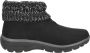 Skechers Easy Going Cozy Weather 167401-BLK Vrouwen Zwart Laarzen Sneeuw laarzen - Thumbnail 3