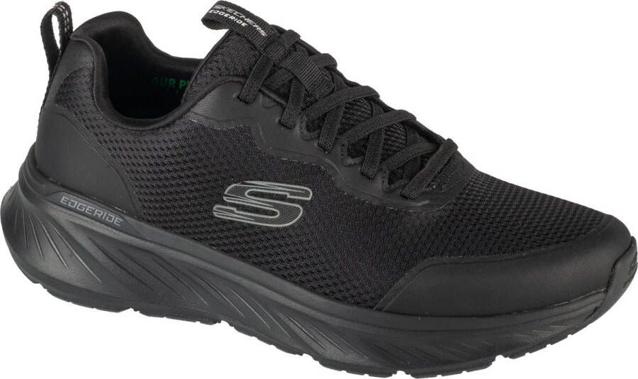 Skechers Edgeride Rekze 232835-BBK Mannen Zwart Sneakers