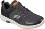 Skechers Elite Flex Prime-Take Over Heren Sneakers Charcoal Orange - Thumbnail 1