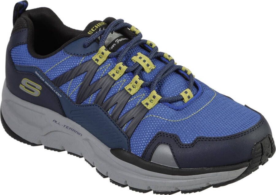 Skechers Escape Plan 2.0 Ashwick Heren Wandelschoenen Blauw