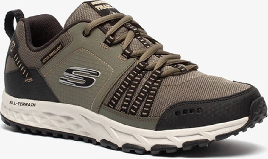 Skechers Sneakers Escape Plan met waterafstotend materiaal vrijetijdsschoen veterschoen