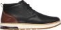 Skechers Evenston-Renli Heren Veterschoenen Black - Thumbnail 1