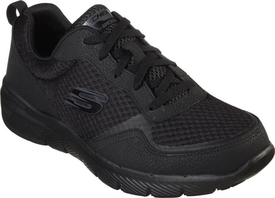 Skechers Flex Advantage 3.0 Heren Sneakers Zwart