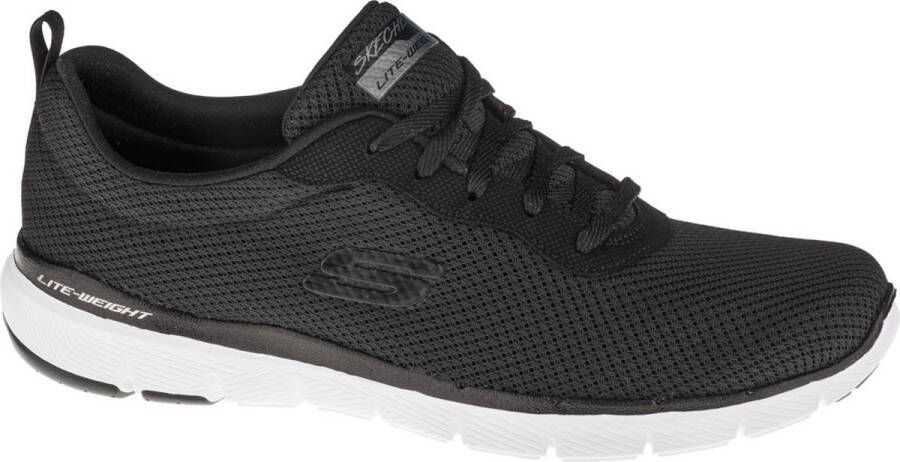 Skechers Flex Appeal 3.0 dames sneakers Zwart