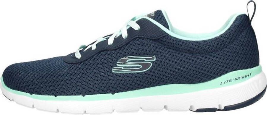 Skechers Flex Appeal 3.0 First Insight 13070-NVAQ Vrouwen Marineblauw Sneakers