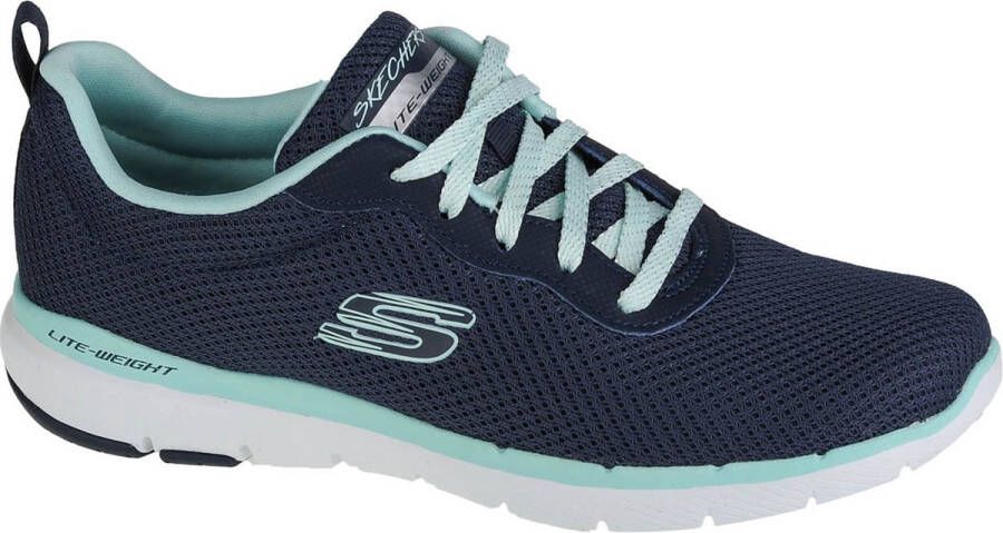 Skechers Flex Appeal 3.0 First Insight 13070-NVAQ Vrouwen Marineblauw Sneakers