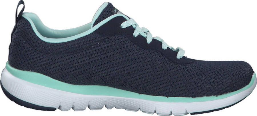 Skechers Flex Appeal 3.0 First Insight 13070-NVAQ Vrouwen Marineblauw Sneakers