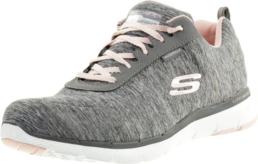 Skechers Flex Appeal 3.0-Jer'See Dames Sneakers Grey Light Pink