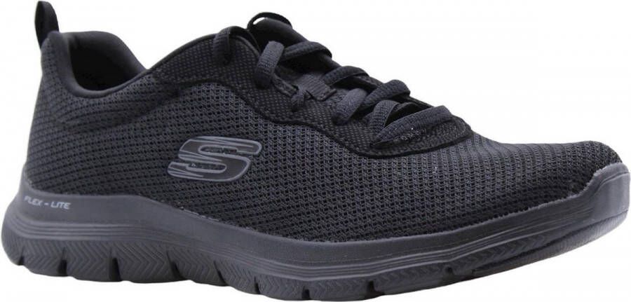 Skechers Sneakers FLEX APPEAL 4.0 BRILLINAT VIEW vrijetijdsschoen lage schoen veterschoen met air cooled memory foam