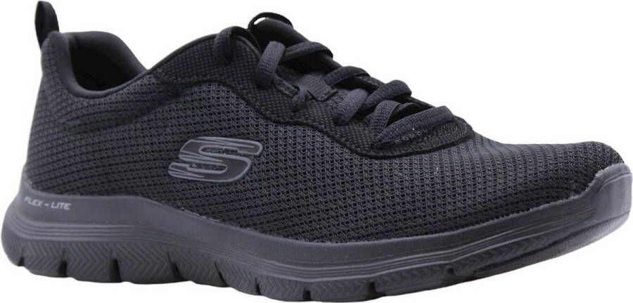 Skechers Sneakers FLEX APPEAL 4.0 BRILLINAT VIEW met air cooled memory foam vrijetijdsschoen halfschoen veterschoen