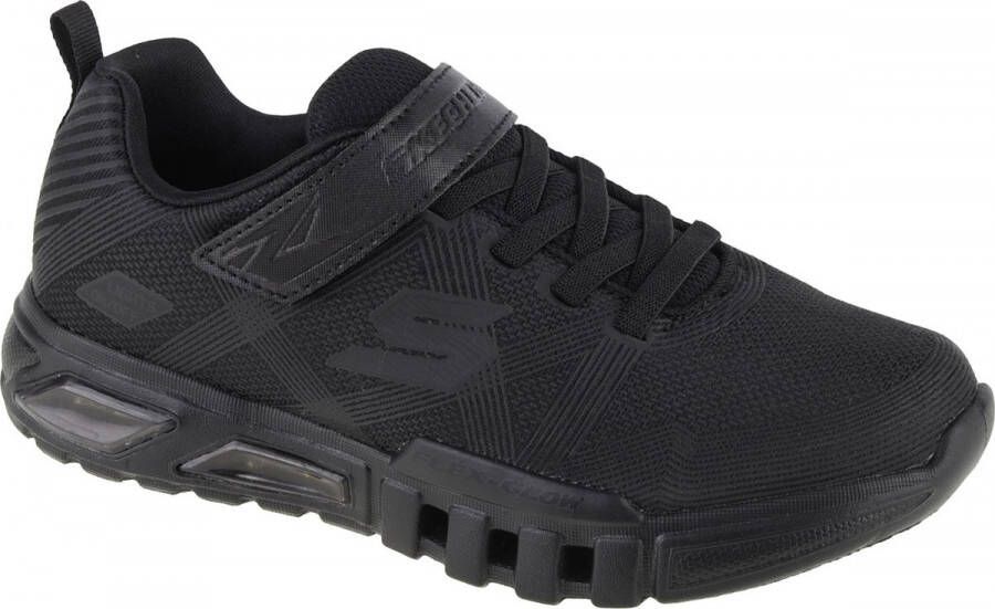 Skechers Flex Glow 90542L BBK voor een jongen Zwart Sneakers Sportschoenen