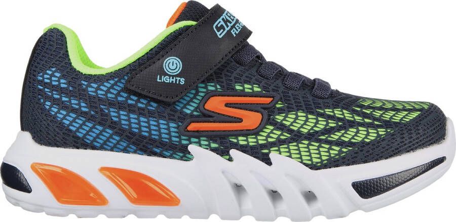 Skechers Flex-Glow Elite Vorlo Jongens Sneakers Donkerblauw Multicolour