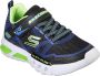 Skechers Flex Glow Jongens Sneakers Black Blue Lime - Thumbnail 75