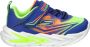 Skechers S Lighs Flex-Glow Ultra jongens sneaker Blauw multi - Thumbnail 1