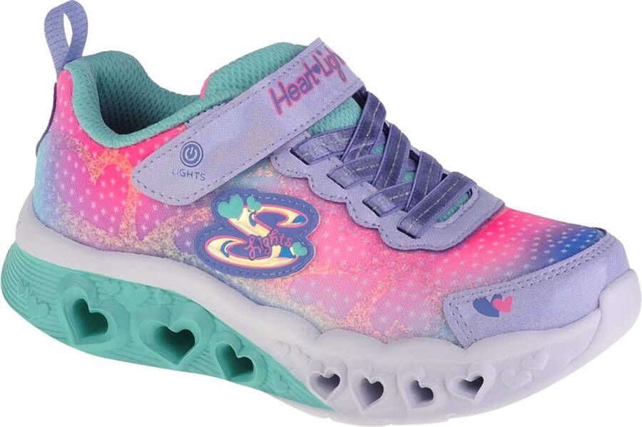 Skechers Flutter Heart Lights 302315L-LVMT voor meisje Veelkleurig Sneakers Sportschoenen - Foto 3