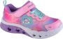 Skechers Flutter Heart Lights 302315N-PKMT voor meisje Roze Sneakers Sportschoenen - Thumbnail 1