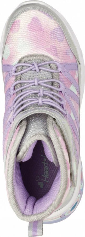 Skechers FLUTTER HEART LIGHTS Silver Multi