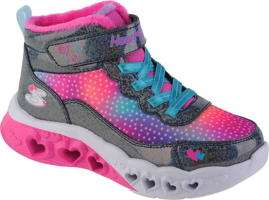 Skechers Flutter Heart Lights Simple Amor 302677L-NVMT voor meisje Marineblauw Laarzen Sneeuw laarzen