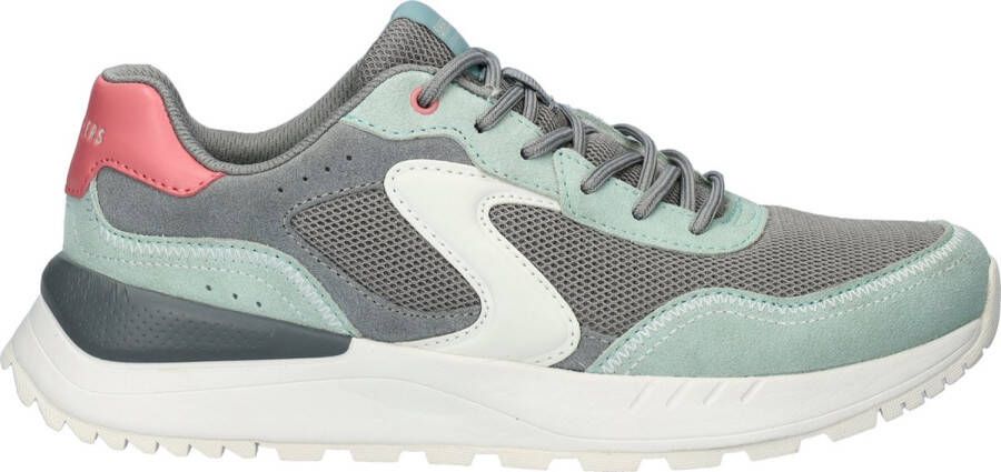 Skechers Fury Girl On The Move Dames Sneakers Grijs Mintgroen