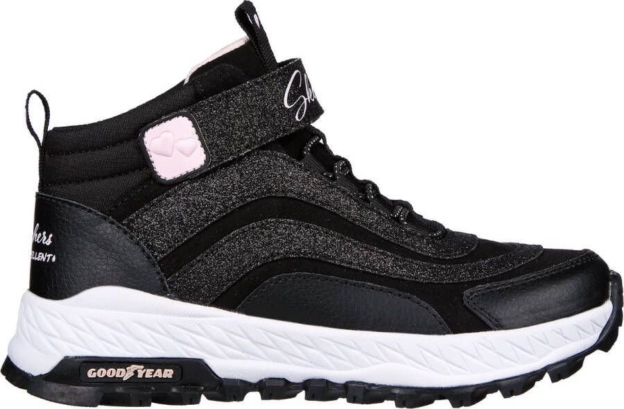 Skechers Fuse Tread Wild Adventure Meisjes Sneakers Zwart